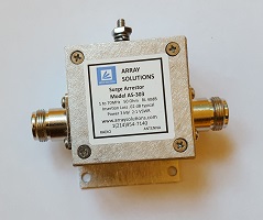 front view of the Array Solutions AS-303 arrestor